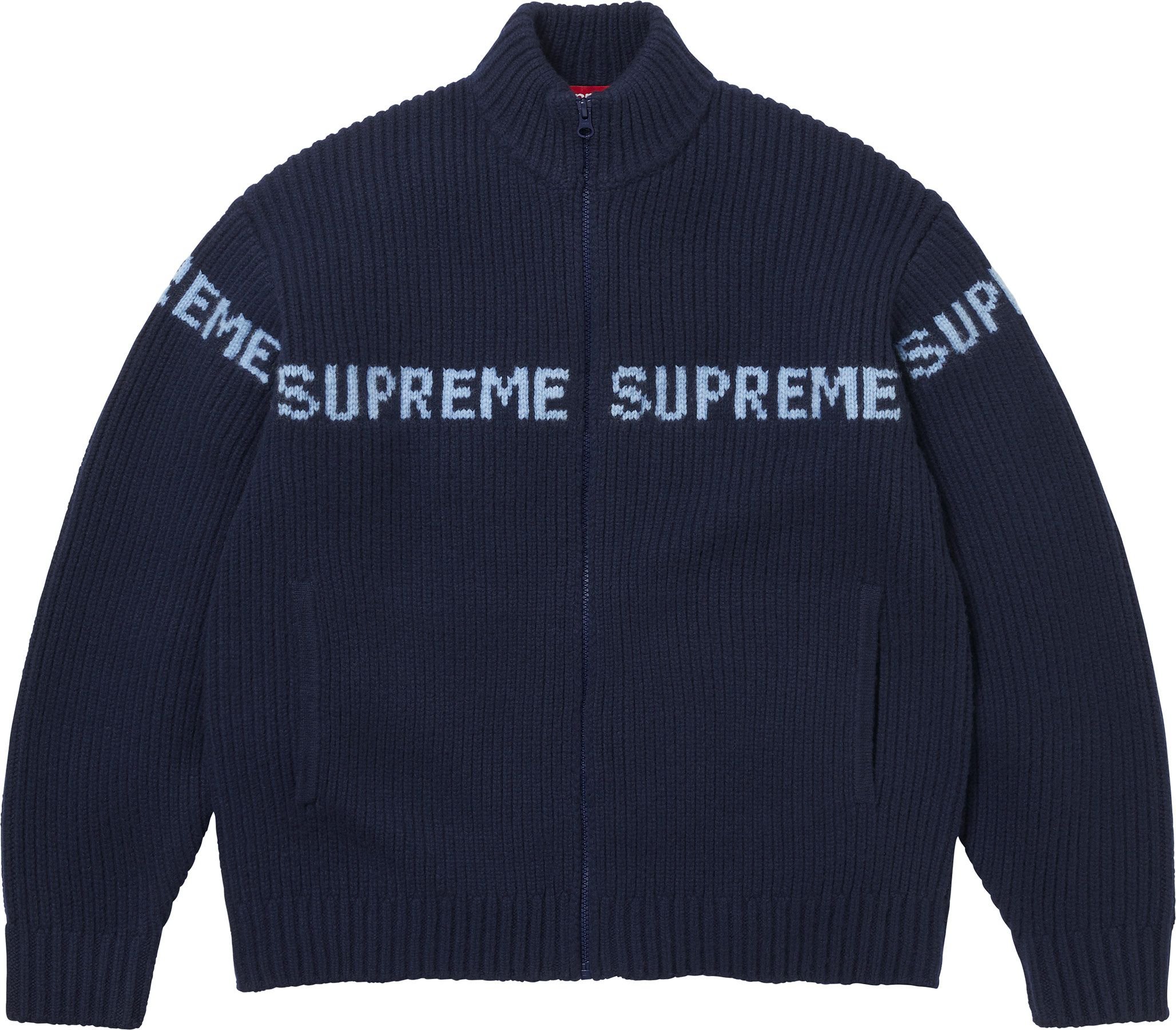 Ribbed Zip Up Sweater view 4
